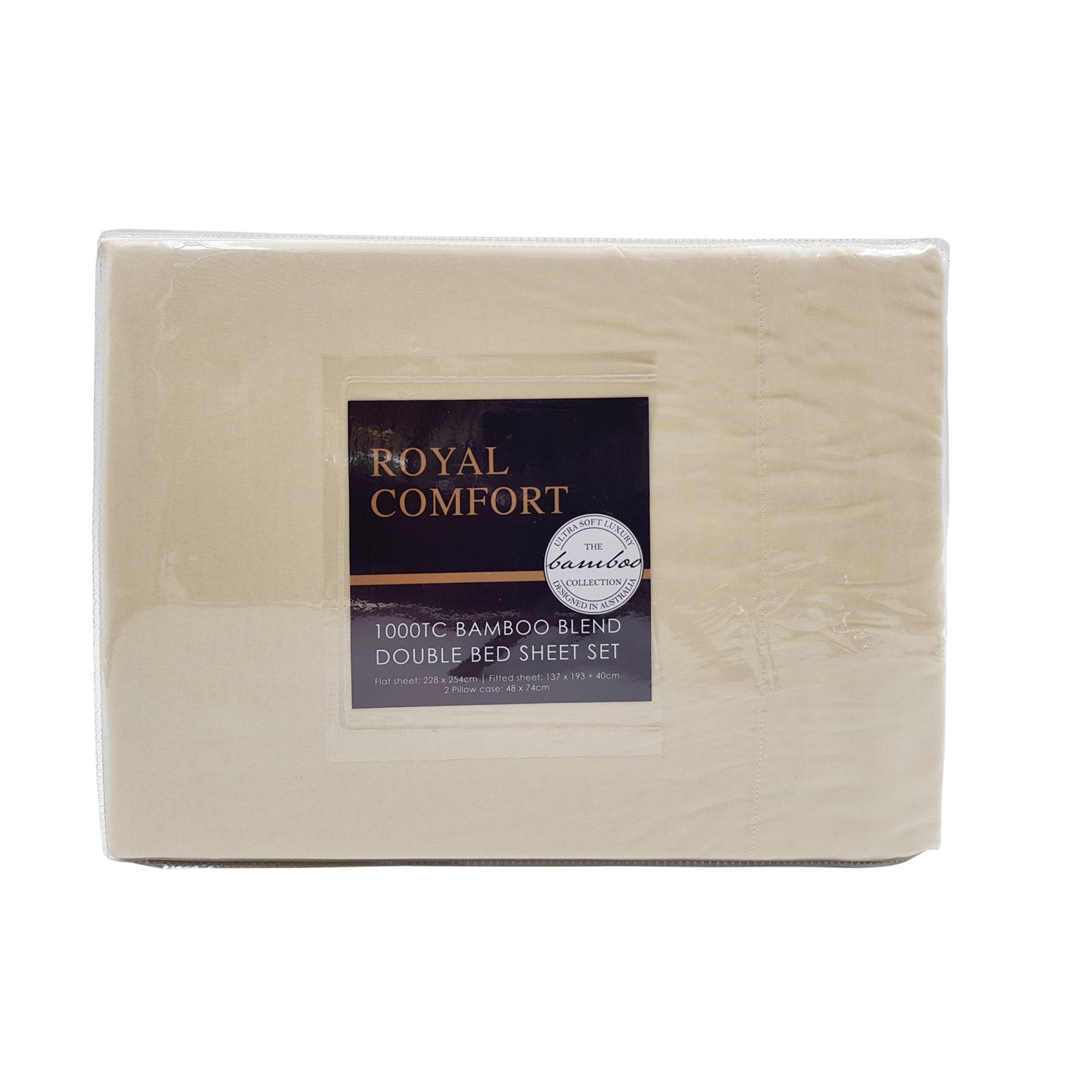 Royal Comfort Bamboo Blended Sheet Set featuring ultra-soft 1000TC fabric, showcasing a luxurious blend of bamboo and microfibre in elegant colors.